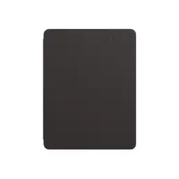 Apple Smart - Étui à rabat pour tablette - polyuréthane - noir - 12.9" - pour 12.9-inch iPad Pro (3ème gé... (MJMG3ZM/A)_1